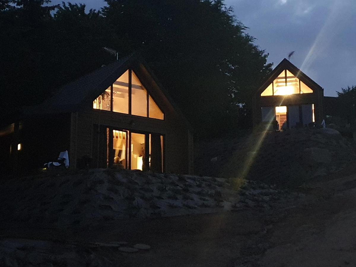 Ostrzycki Las Domki Nad Jeziorem -Balia-Sauna-Prywatny Pomost Pierszczewo Exterior foto