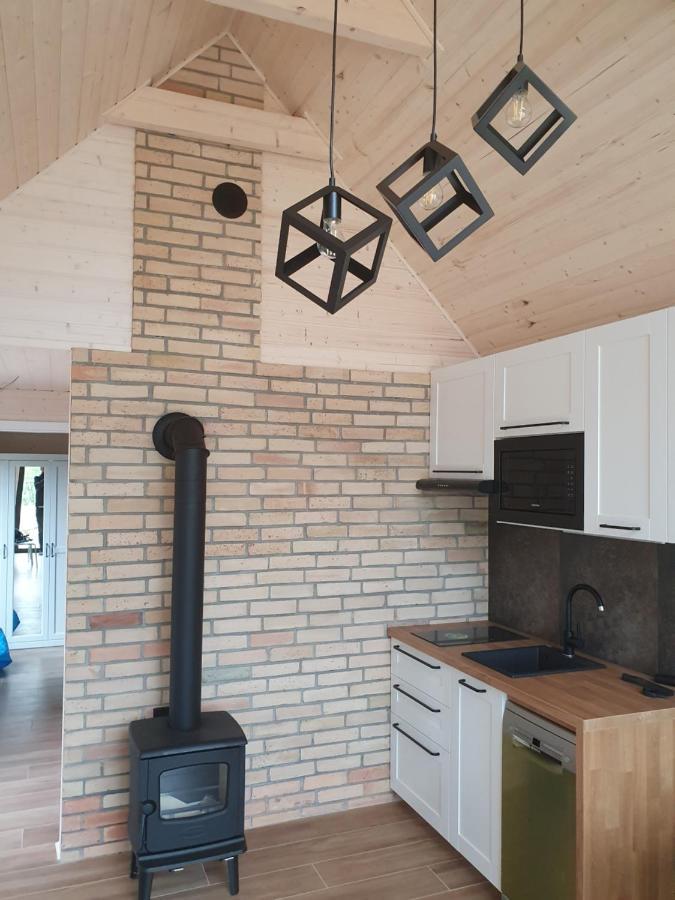 Ostrzycki Las Domki Nad Jeziorem -Balia-Sauna-Prywatny Pomost Pierszczewo Exterior foto