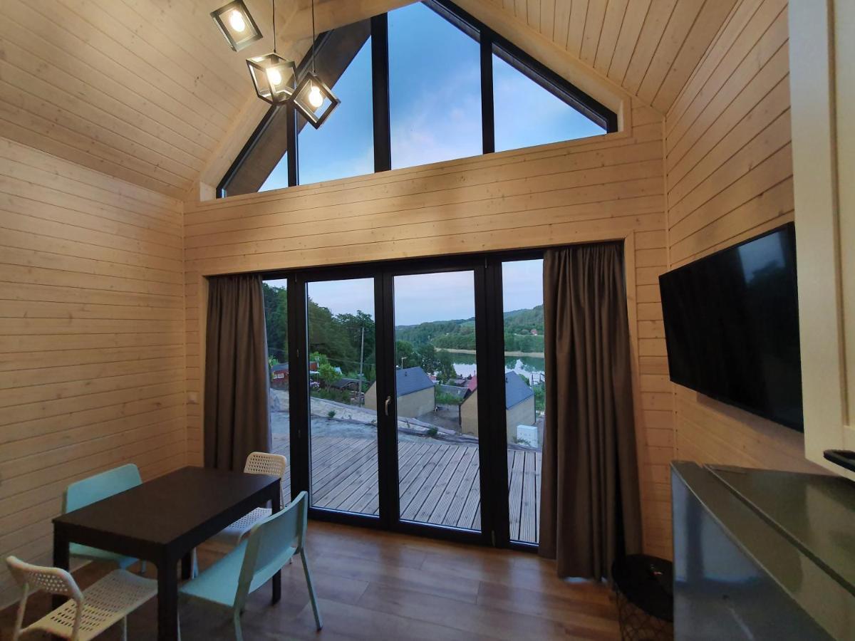 Ostrzycki Las Domki Nad Jeziorem -Balia-Sauna-Prywatny Pomost Pierszczewo Exterior foto