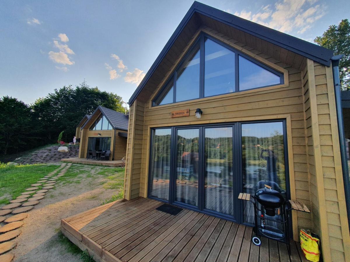 Ostrzycki Las Domki Nad Jeziorem -Balia-Sauna-Prywatny Pomost Pierszczewo Exterior foto