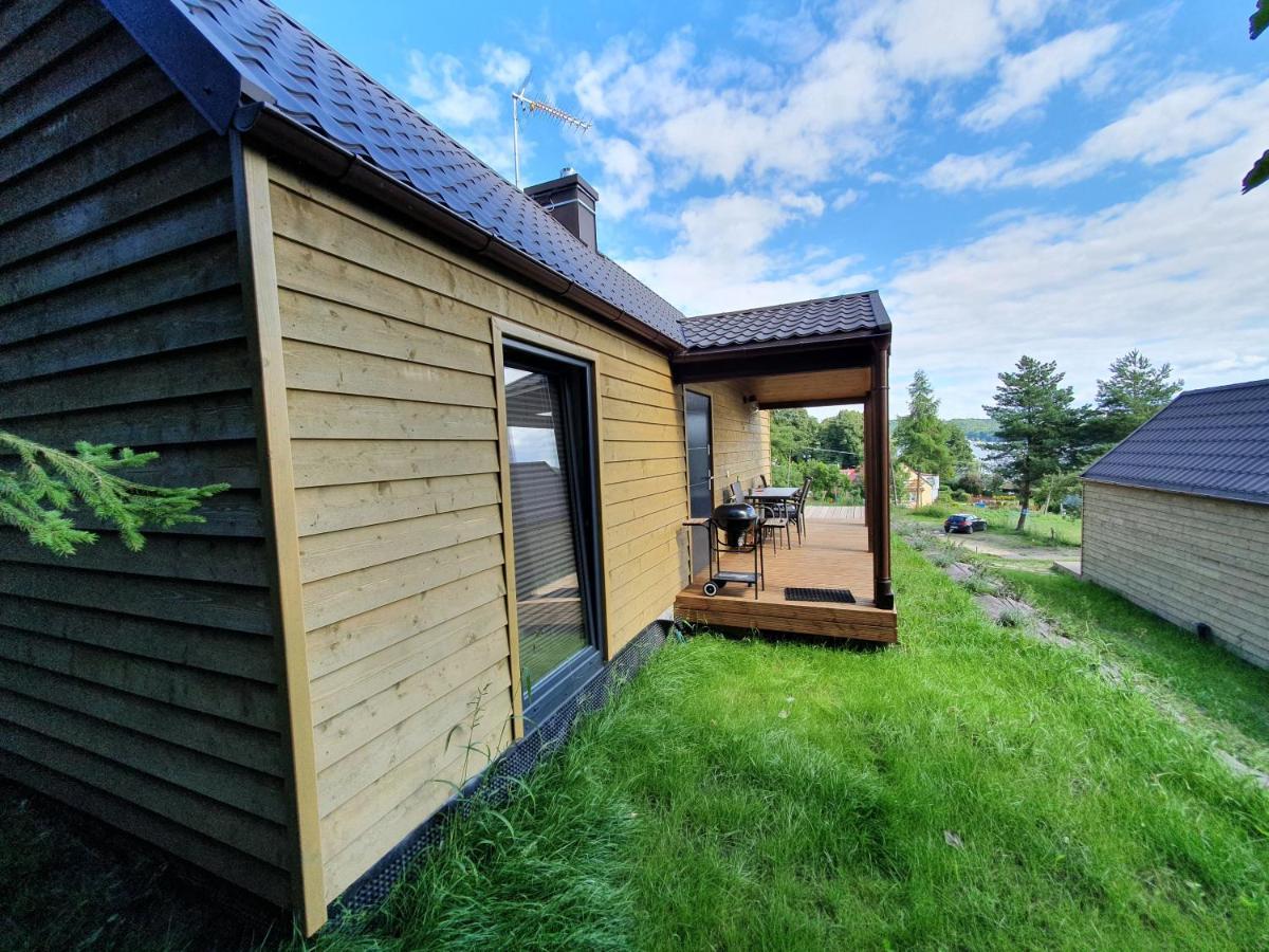 Ostrzycki Las Domki Nad Jeziorem -Balia-Sauna-Prywatny Pomost Pierszczewo Exterior foto